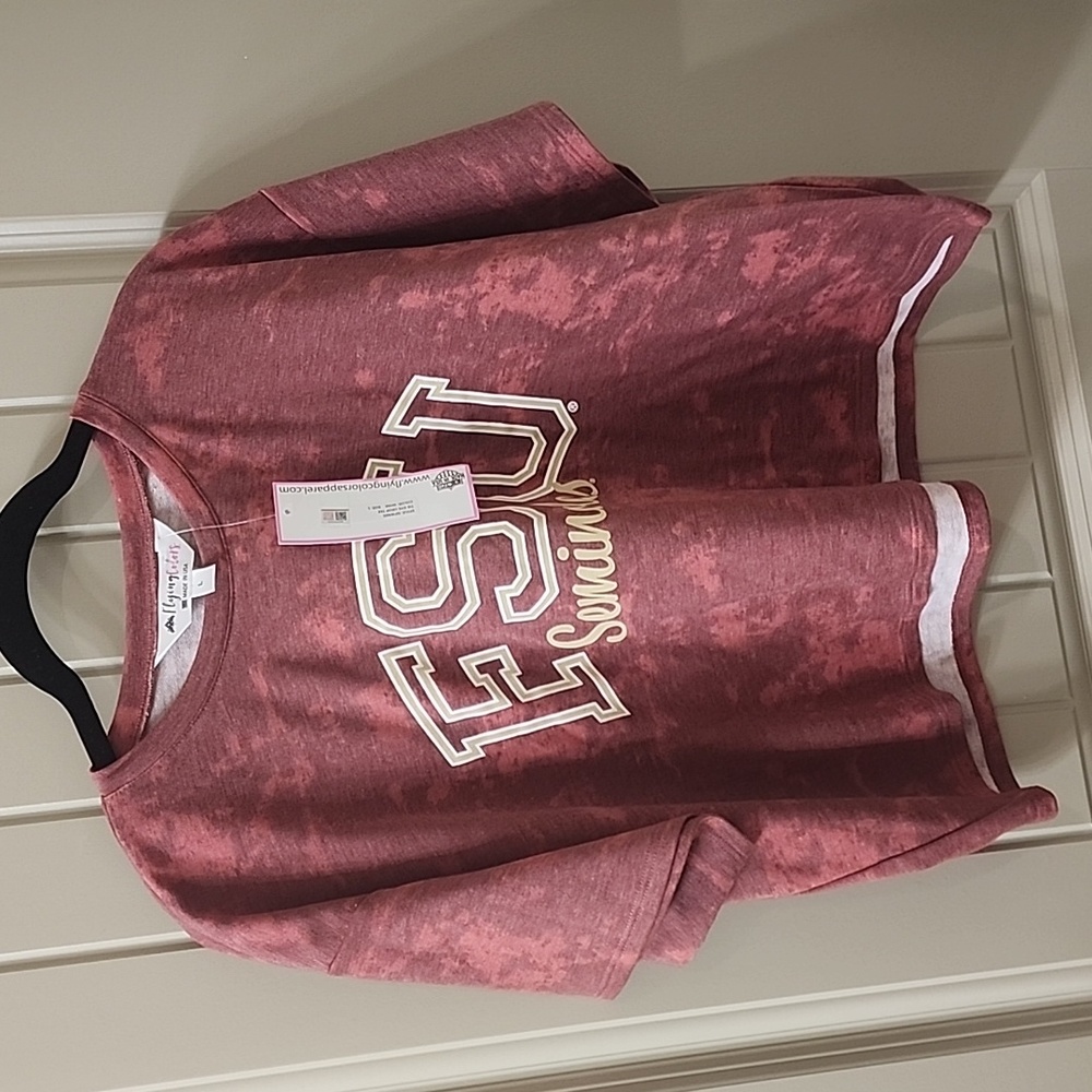 Flying Colors FSU Tie Dye Crop Top